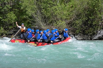 Rafting im Lechtal / Tirol / Österreich