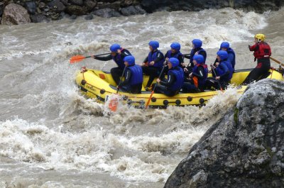 Rafting auf dem Inn (Imster Schlucht) Rafting auf dem Inn (Imster Schlucht)